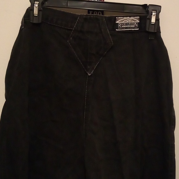 ROCKY MOUNTAIN Black Jeans - Size 9/10 - Picture 9 of 11